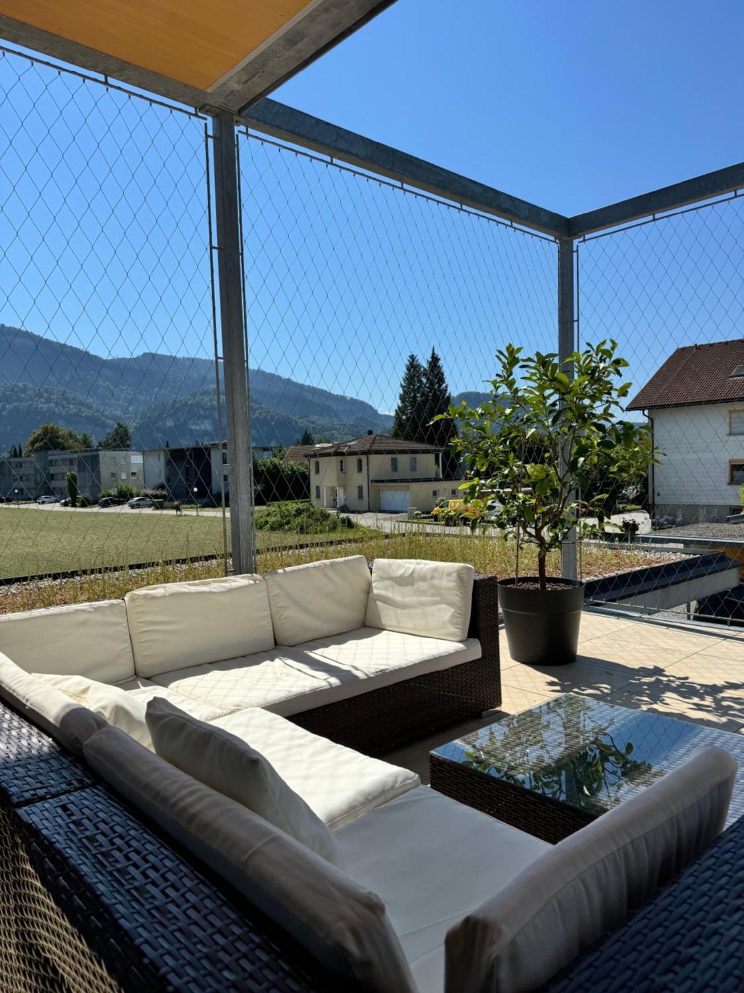 Architektenhaus Rhaa Mit Terrassen Altach Exterior foto